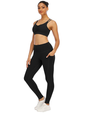 Fitness Leggings with Cell Phone Pocket